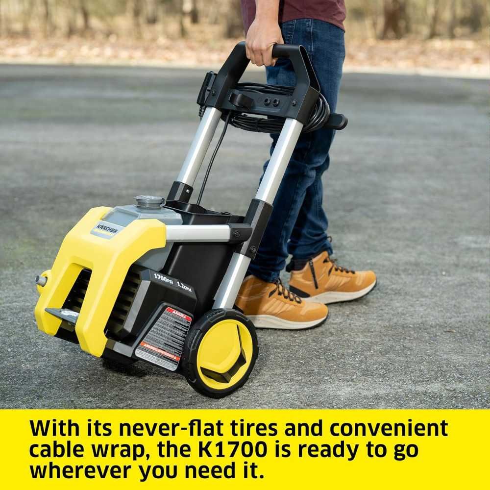 K1700 Pressure Washer for Cars, Driveways, and More | TekChoice Electronics