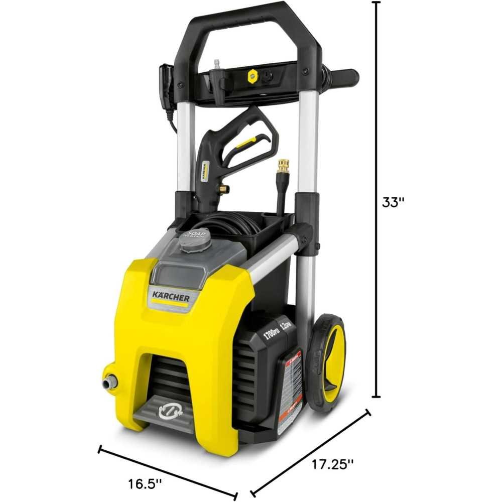 K1700 Pressure Washer for Cars, Driveways, and More | TekChoice Electronics