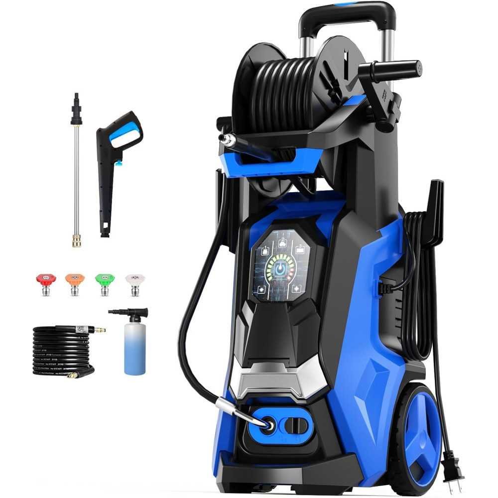 Electric Pressure Washer with Touch Screen Technology | TekChoice Electronics Electric Pressure Washer with Touch Screen Technology | TekChoice Electronics