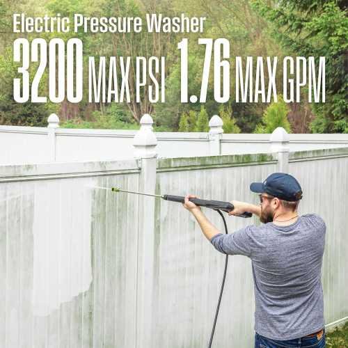 WPX3200e Electric Pressure Washer | TekChoice Electronics