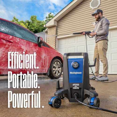 2300 Max PSI ePX3100 Electric Pressure Washer | TekChoice Electronics