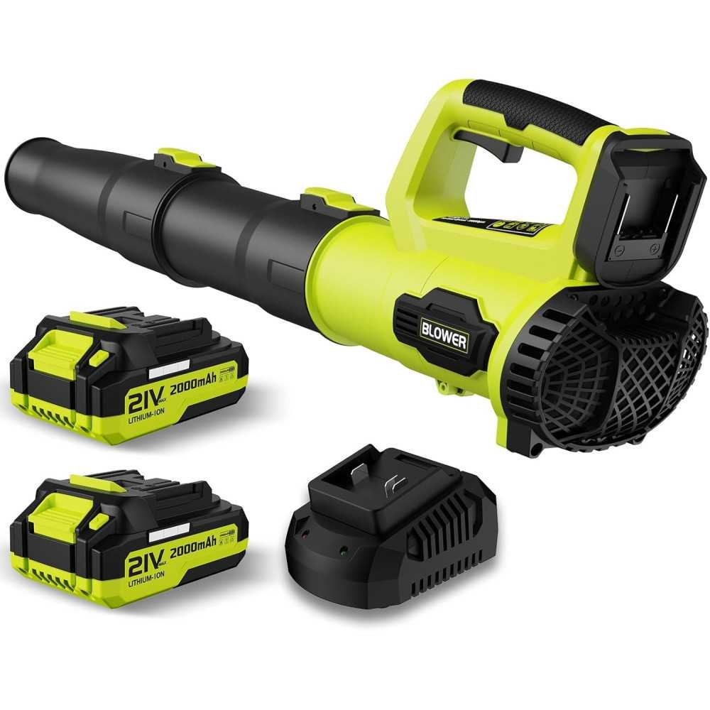 21V Cordless Electric Leaf Blower for Effortless Yard Maintenance | TekChoice Electronics