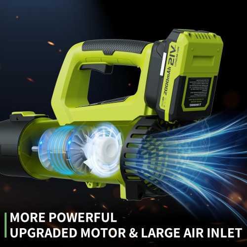 21V Cordless Electric Leaf Blower for Effortless Yard Maintenance | TekChoice Electronics