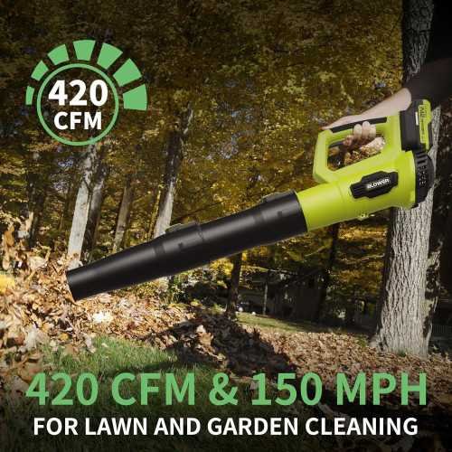 21V Cordless Electric Leaf Blower for Effortless Yard Maintenance | TekChoice Electronics