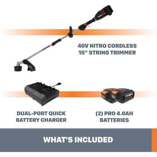 Nitro WG186 40V Power Share PRO Cordless String Trimmer | TekChoice Electronics