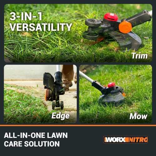 Nitro 20V Cordless String Trimmer with Brushless Motor and Command Feed Technology | TekChoice Electronics