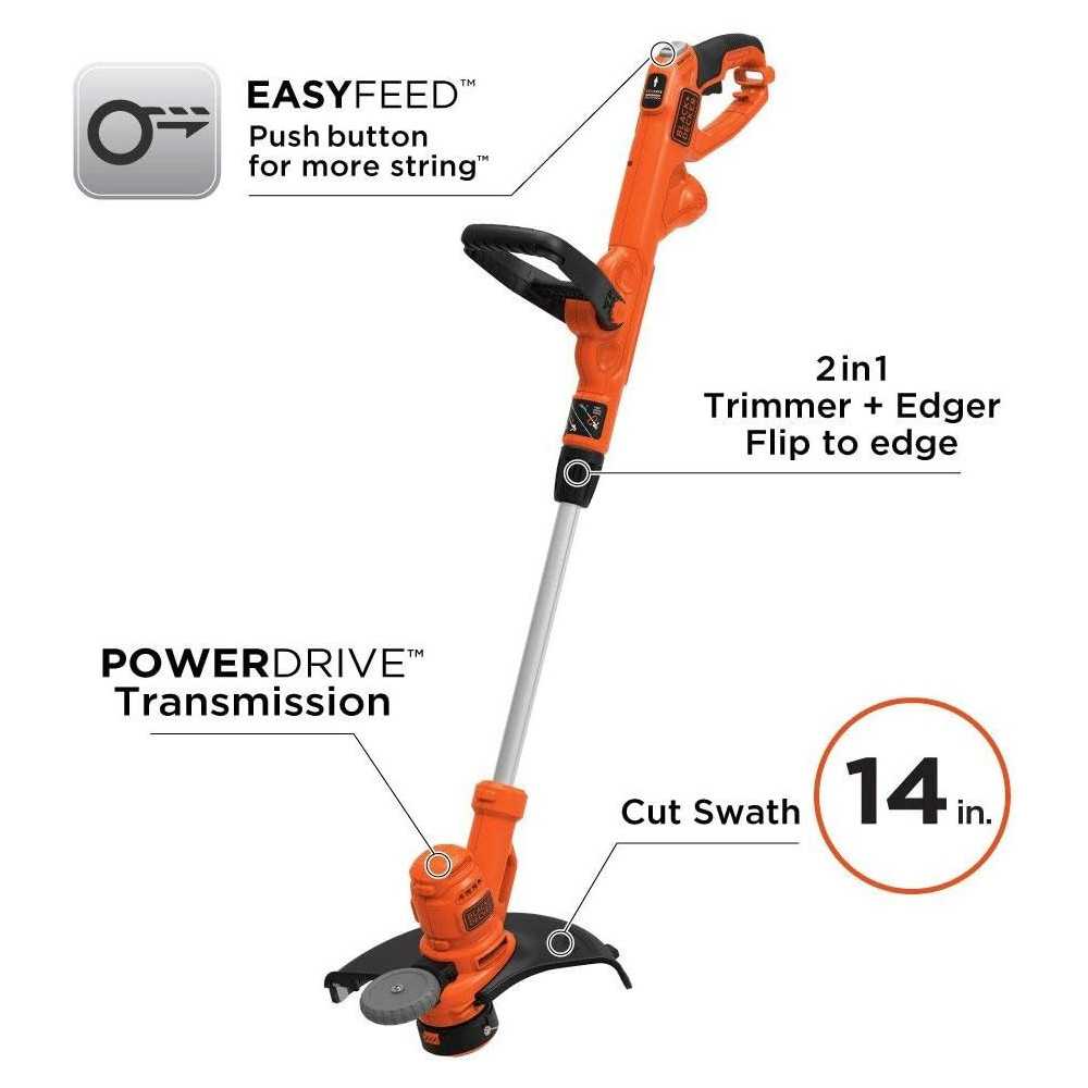 Black+Decker 14" String Trimmer | TekChoice Electronics