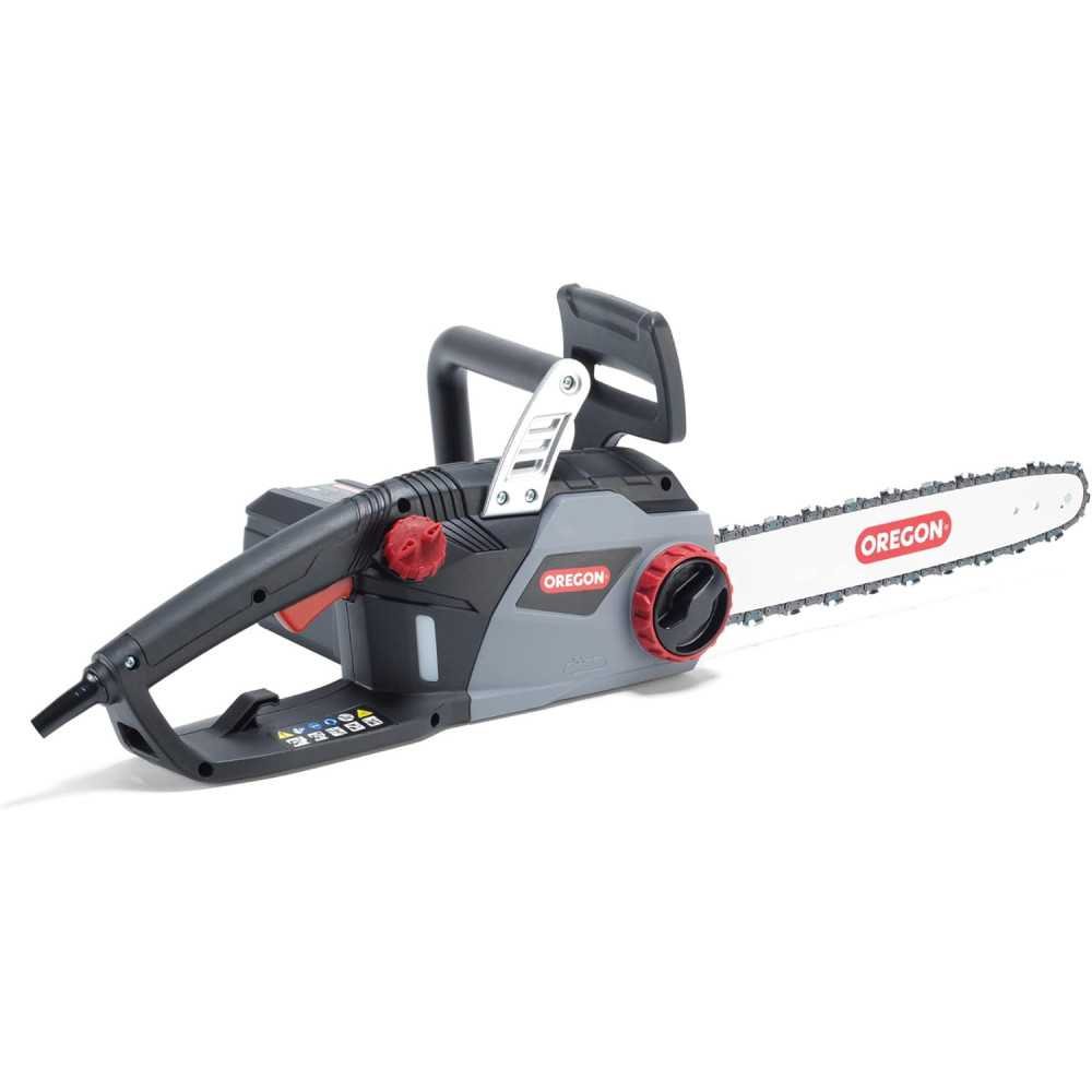 CS1400 15 Amp Electric Chainsaw For A Quiet, Low Kickback Saw with 16-Inch Guide Bar & ControlCut Saw Chain | TekChoice Electronics
