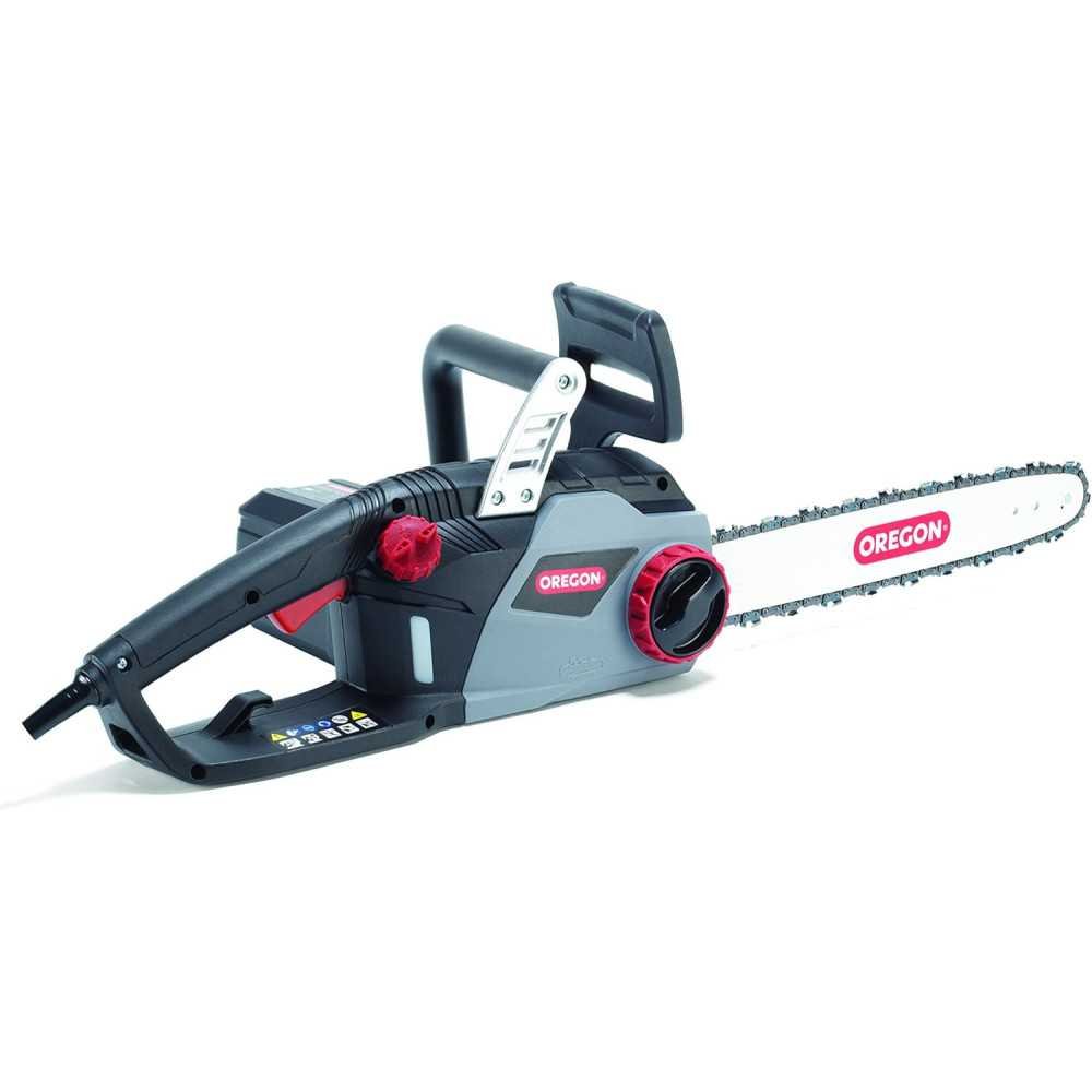 CS1400 15 Amp Electric Chainsaw For A Quiet, Low Kickback Saw with 16-Inch Guide Bar & ControlCut Saw Chain | TekChoice Electronics
