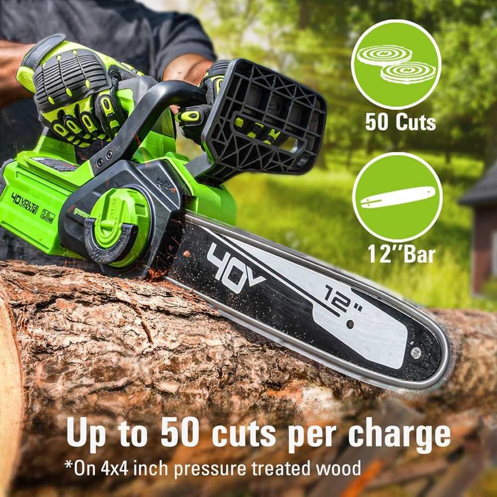 40V Cordless Chainsaw Tackle Storm Cleanup, Pruning, and Camping with Ease | TekChoice Electronics