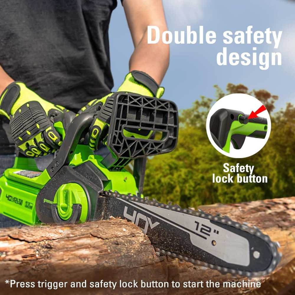 40V Cordless Chainsaw Tackle Storm Cleanup, Pruning, and Camping with Ease | TekChoice Electronics