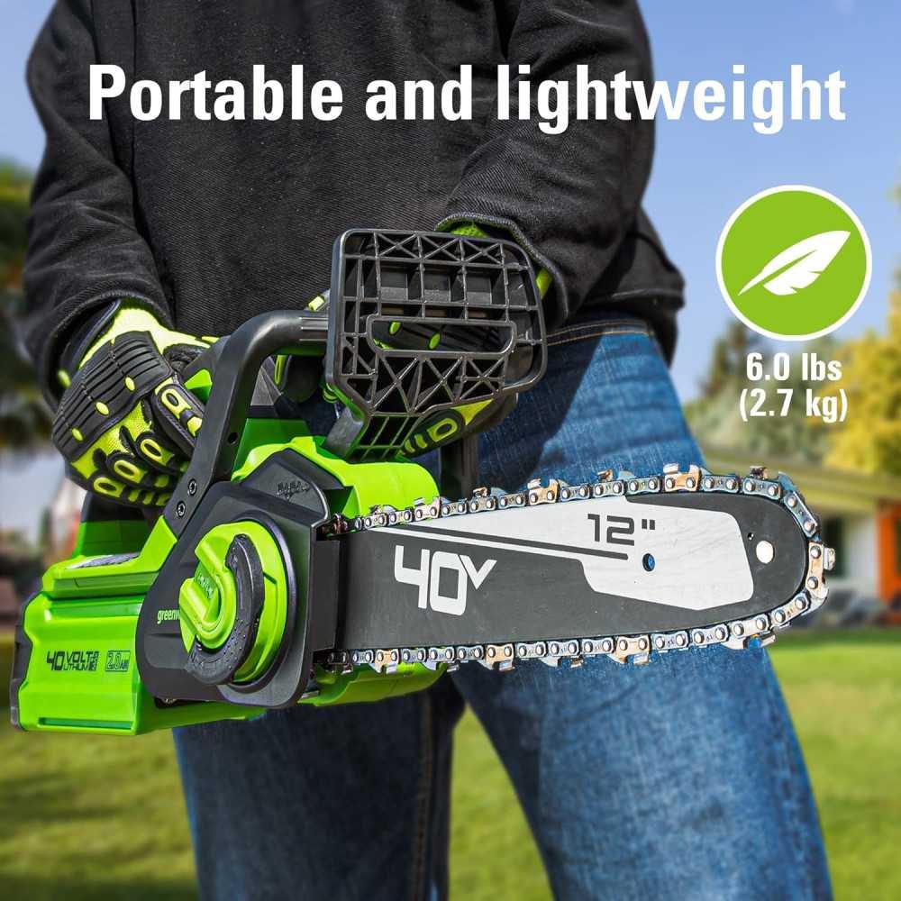 40V Cordless Chainsaw Tackle Storm Cleanup, Pruning, and Camping with Ease | TekChoice Electronics