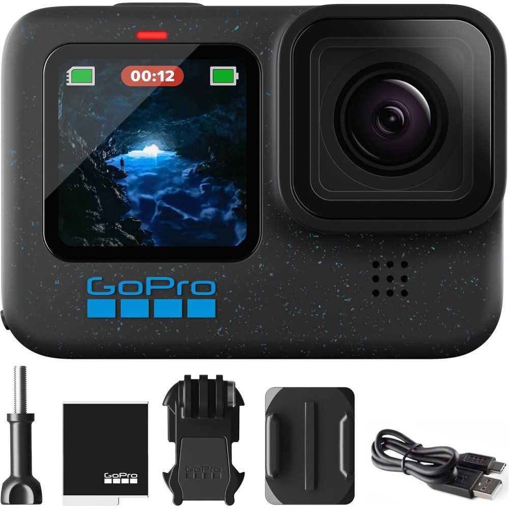 Action Camera Package w/ 5.3K60 Ultra HD Video, 27MP Photos, and Live Streaming