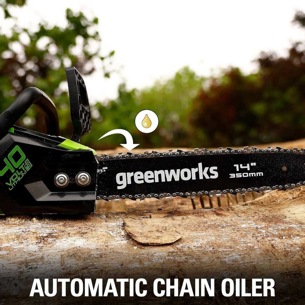 40V 14" Chainsaw Kit: Includes 2.5Ah USB Battery and Charger | TekChoice Electronics