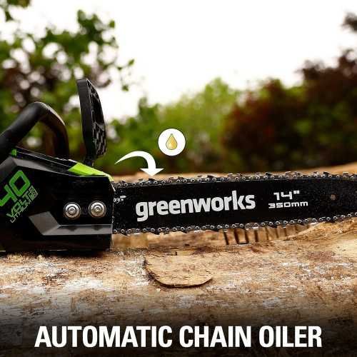 40V 14" Chainsaw Kit: Includes 2.5Ah USB Battery and Charger | TekChoice Electronics