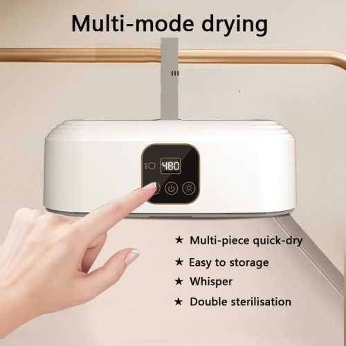Travel-Friendly Foldable Dryer with Remote Control for Fast and Efficient Drying Anywhere | TekChoice Electronics