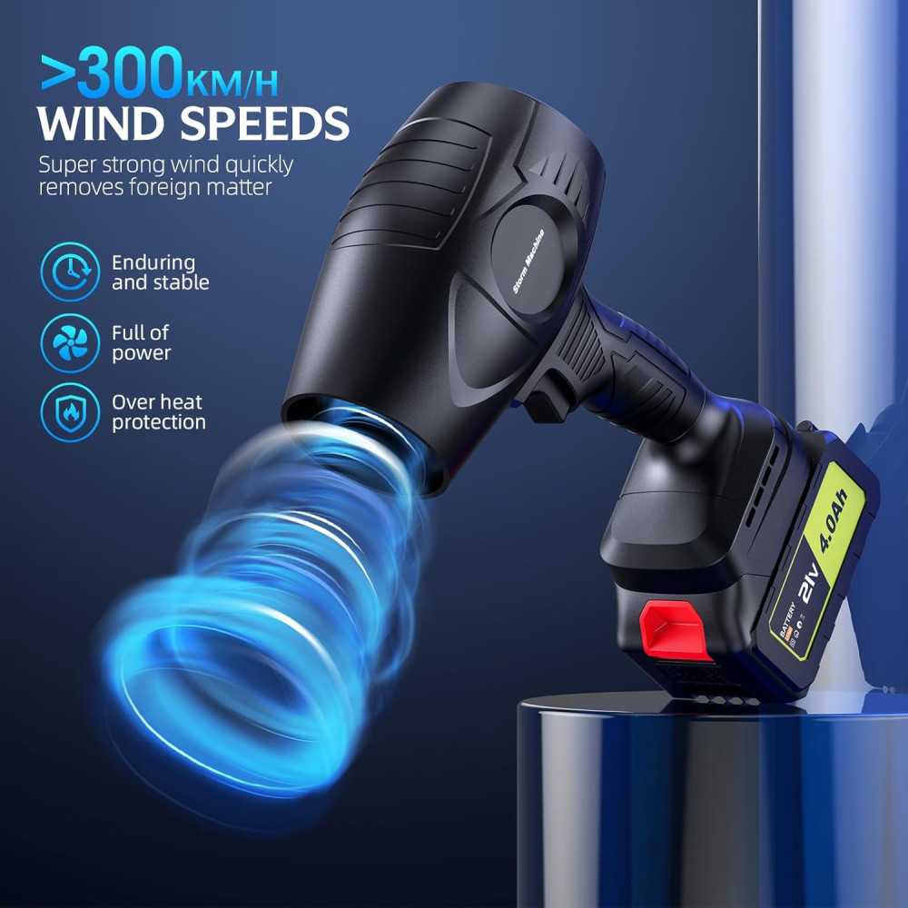 300000 RPM Electric Cordless Leaf Blower | TekChoice Electronics