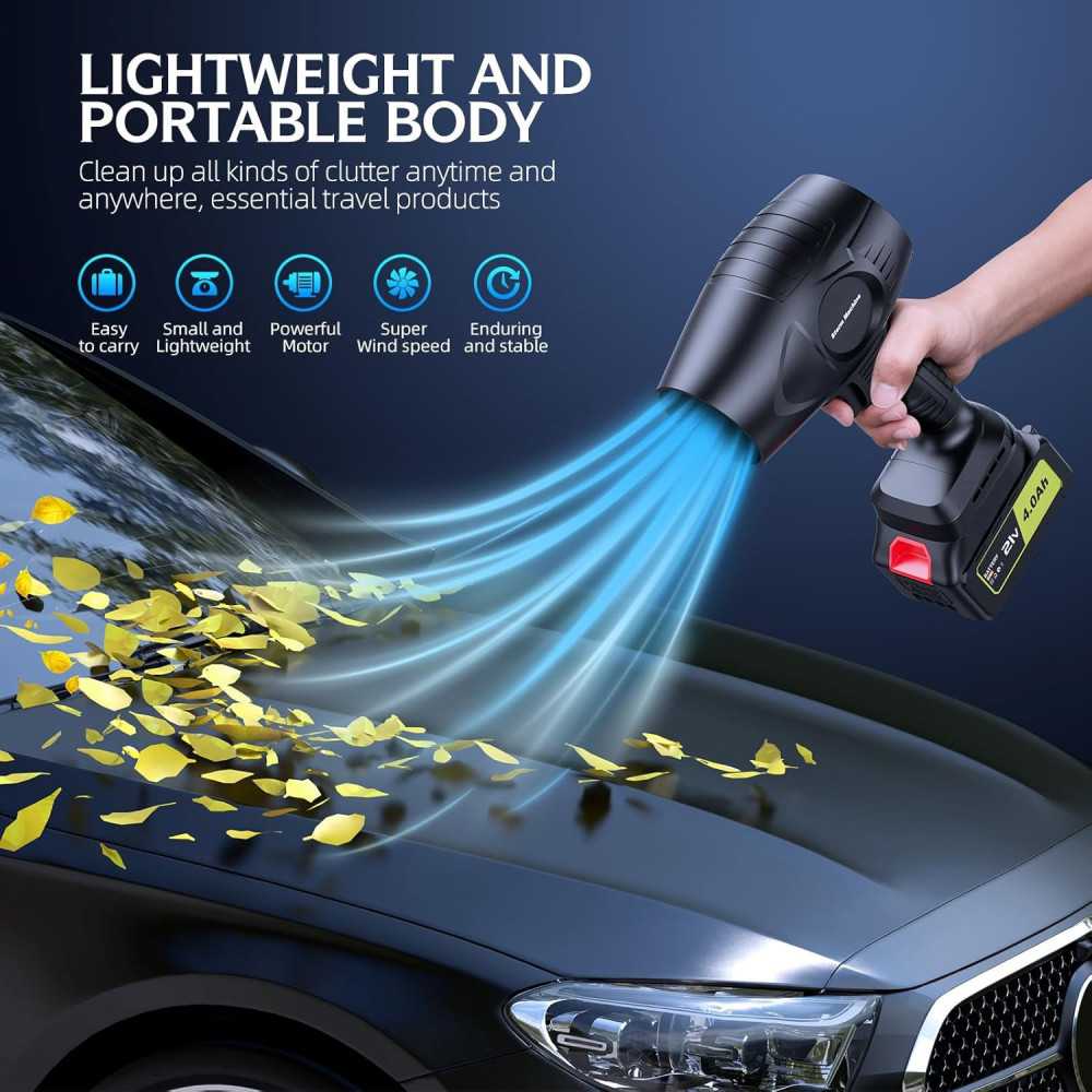 300000 RPM Electric Cordless Leaf Blower | TekChoice Electronics