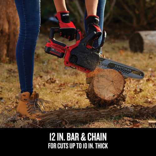 CRAFTSMAN V20 12-Inch Cordless Chainsaw | TekChoice Electronics