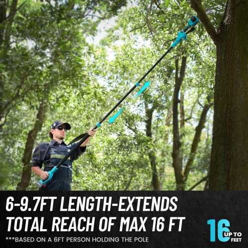 PS810 Cordless Pole Saw and Mini Chainsaw Deluxe Set | TekChoice Electronics