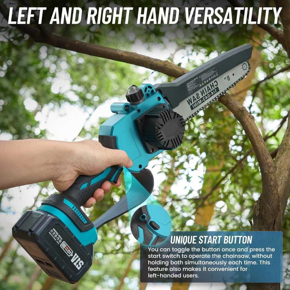 PS810 Cordless Pole Saw and Mini Chainsaw Deluxe Set | TekChoice Electronics