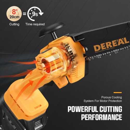 2-in-1 Brushless Pole Saw & Cordless Chainsaw | TekChoice Electronics