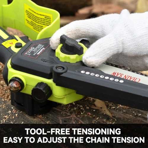 Cordless 2-in-1 Pole Saw and Mini Chainsaw Combo | TekChoice Electronics