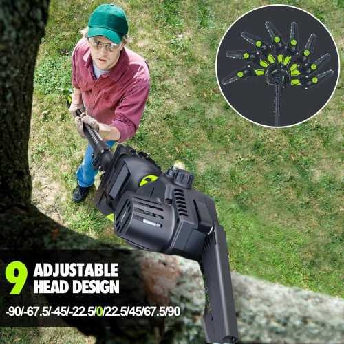 Lightweight 2-in-1 Cordless Pole Saw with Long Reach and Brushless Power | TekChoice Electronics