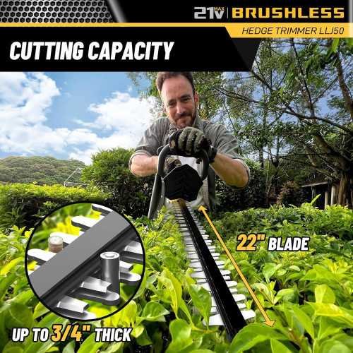 Cordless Hedge Trimmer Kit for a Lightweight & Powerful Bush Taming | TekChoice Electronics