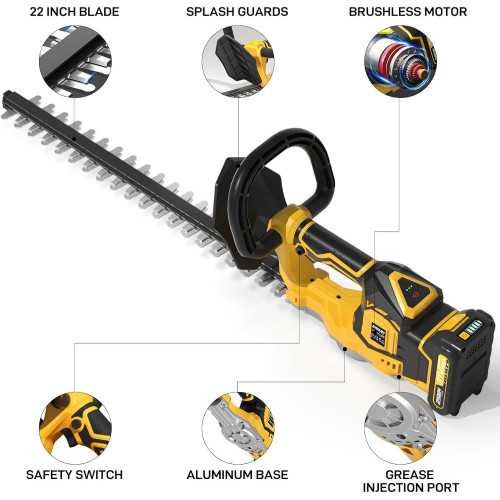 Cordless Hedge Trimmer Kit for a Lightweight & Powerful Bush Taming | TekChoice Electronics