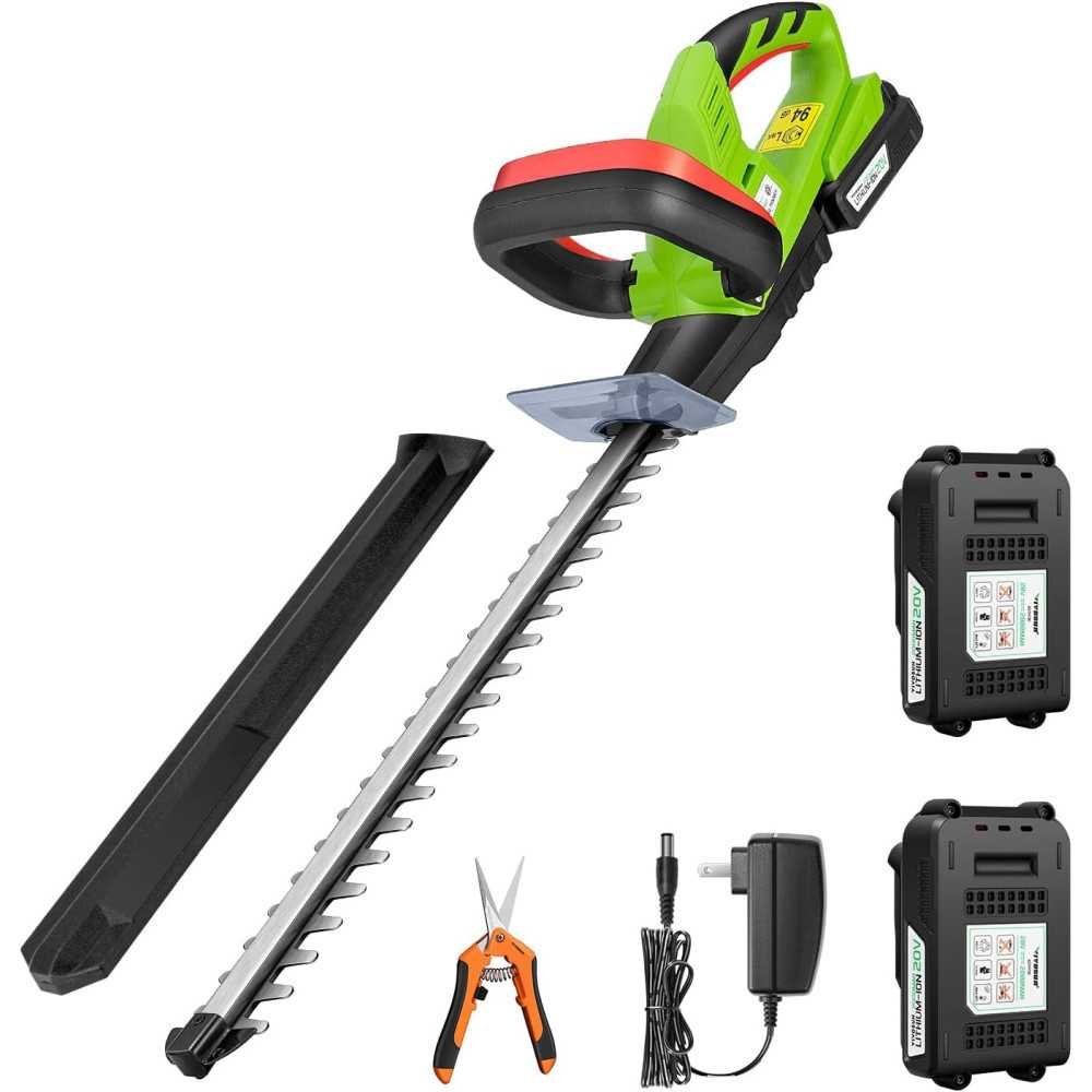 2-in-1 Electric Grass Trimmer and Hedge Trimmer Combo | TekChoice Electronics