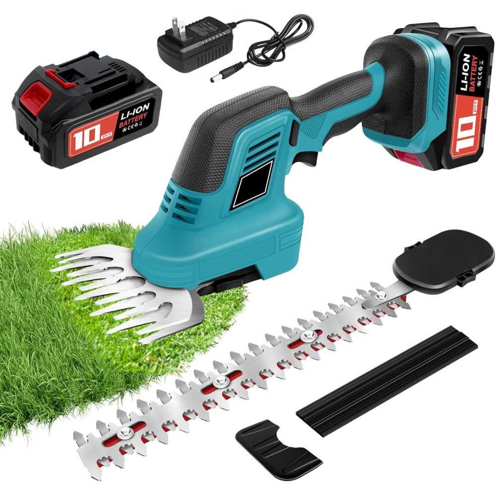 21V Cordless Hedge Trimmer for a Pristine Garden Transformation | TekChoice Electronics