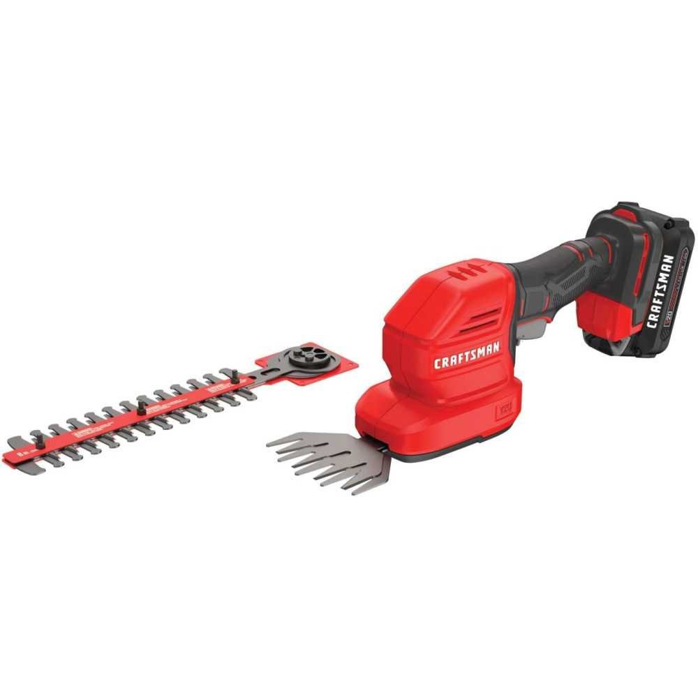 2-in-1 Cordless Hedge Trimmer & Grass Shear for Effortless Garden Maintenance | TekChoice Electronics