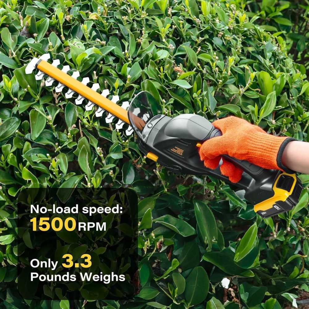 2-in-1 Electric Grass Trimmer and Hedge Trimmer Combo | TekChoice Electronics