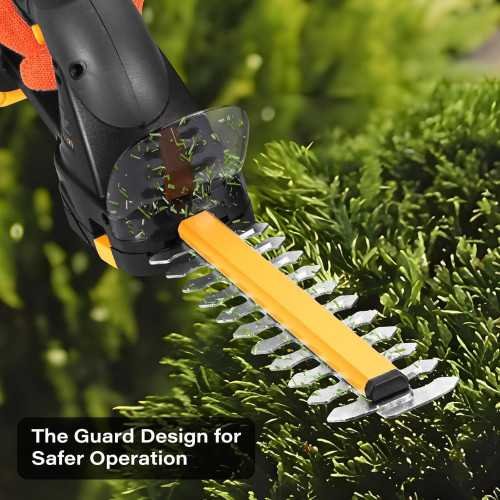 2-in-1 Electric Grass Trimmer and Hedge Trimmer Combo | TekChoice Electronics