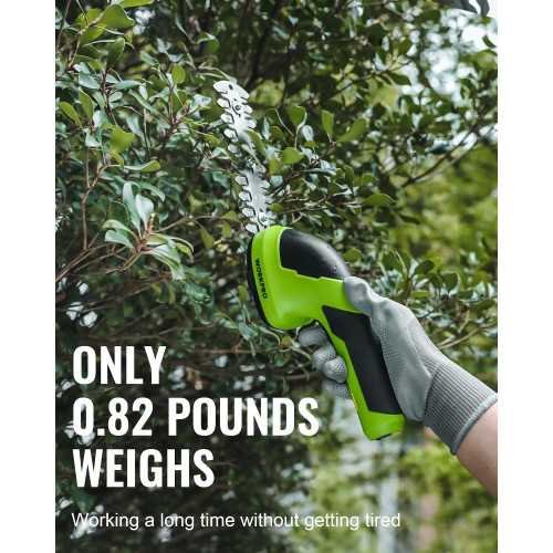 2-in-1 Cordless Hedge Shear & Shrubbery Trimmer | TekChoice Electronics