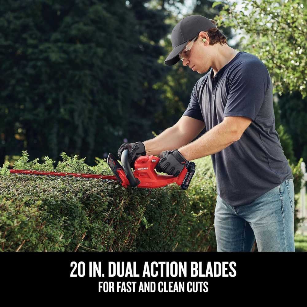 CRAFTSMAN V20 20 inch Cordless Hedge Trimmer | TekChoice Electronics