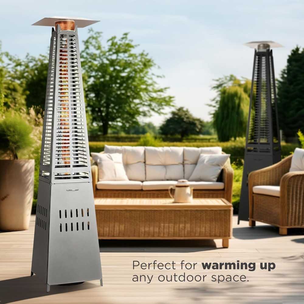 Fire Sense Pyramid Flame Patio Heater | TekChoice Electronics