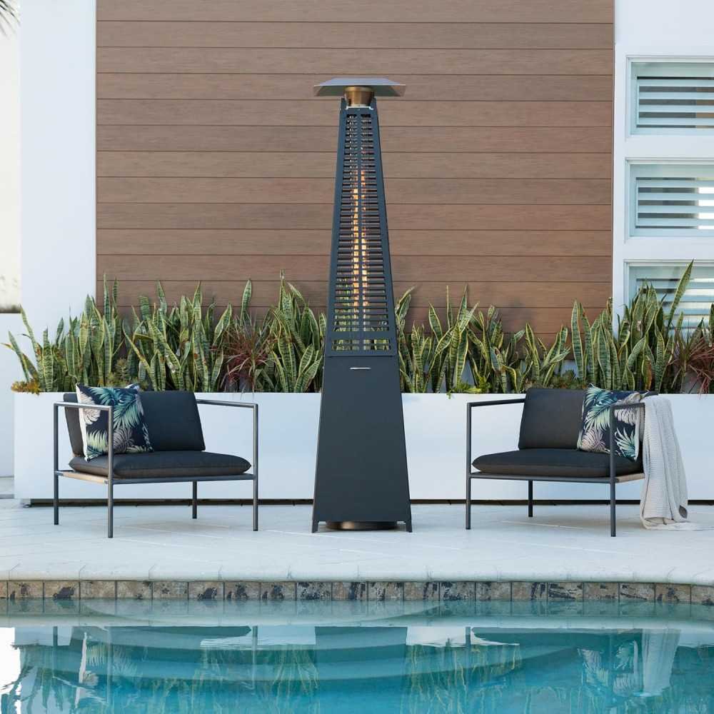 Fire Sense Pyramid Flame Patio Heater | TekChoice Electronics