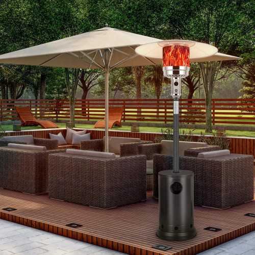 50,000 BTU Propane Patio Heater with Table Design | TekChoice Electronics