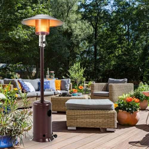 Tall Patio Heater with CSA Certification and Accessories | TekChoice Electronics