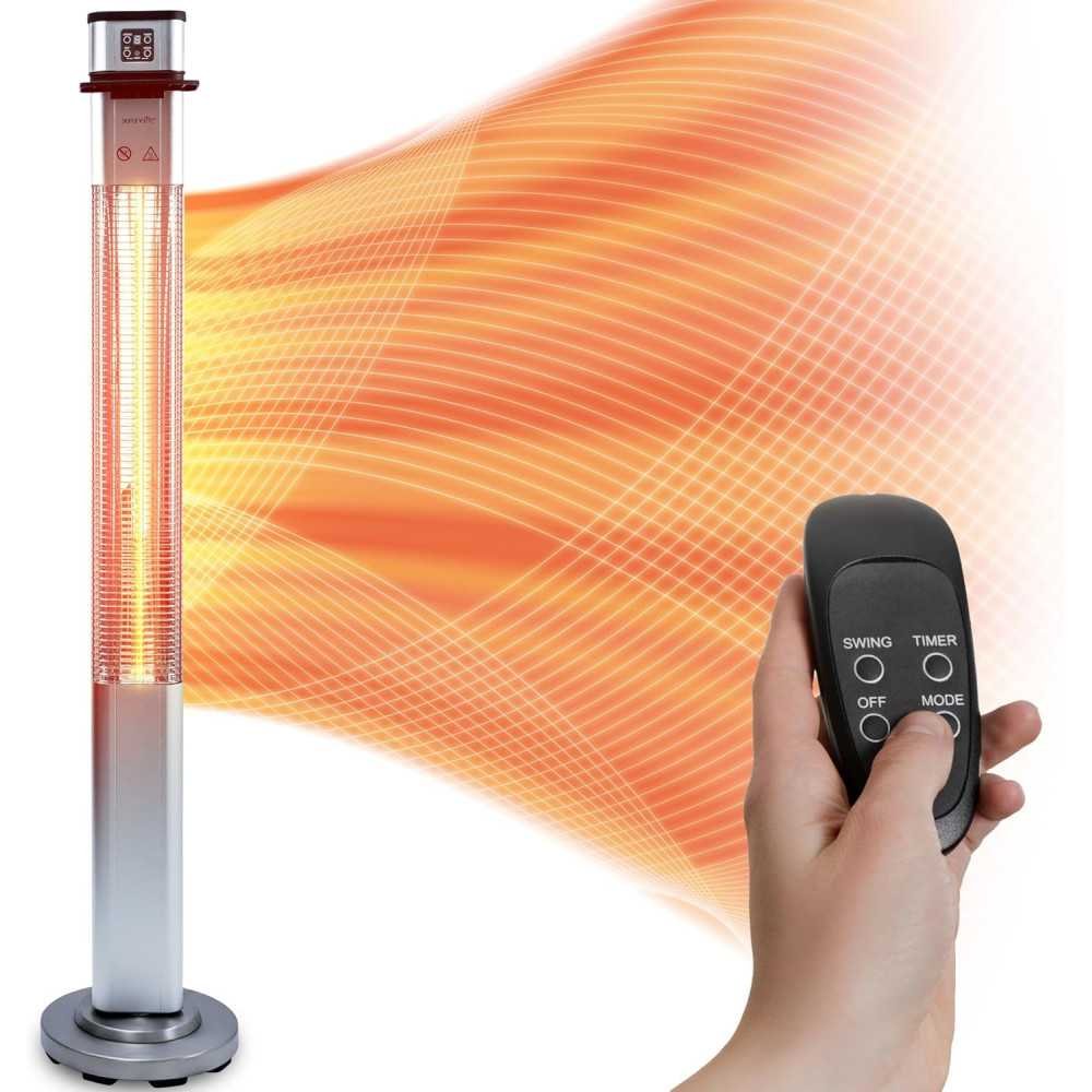 50,000 BTU Propane Patio Heater with Table Design | TekChoice Electronics