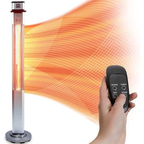 1500W Infrared Patio Heater for Year-Round Outdoor Enjoyment | TekChoice Electronics