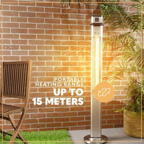 1500W Infrared Patio Heater for Year-Round Outdoor Enjoyment | TekChoice Electronics