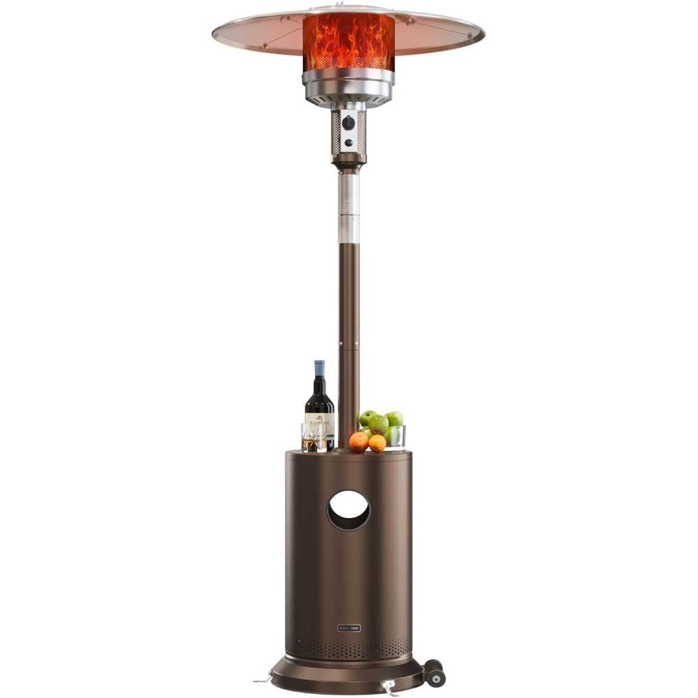 OAK 50,000 BTU Pyramid Patio Heater | TekChoice Electronics