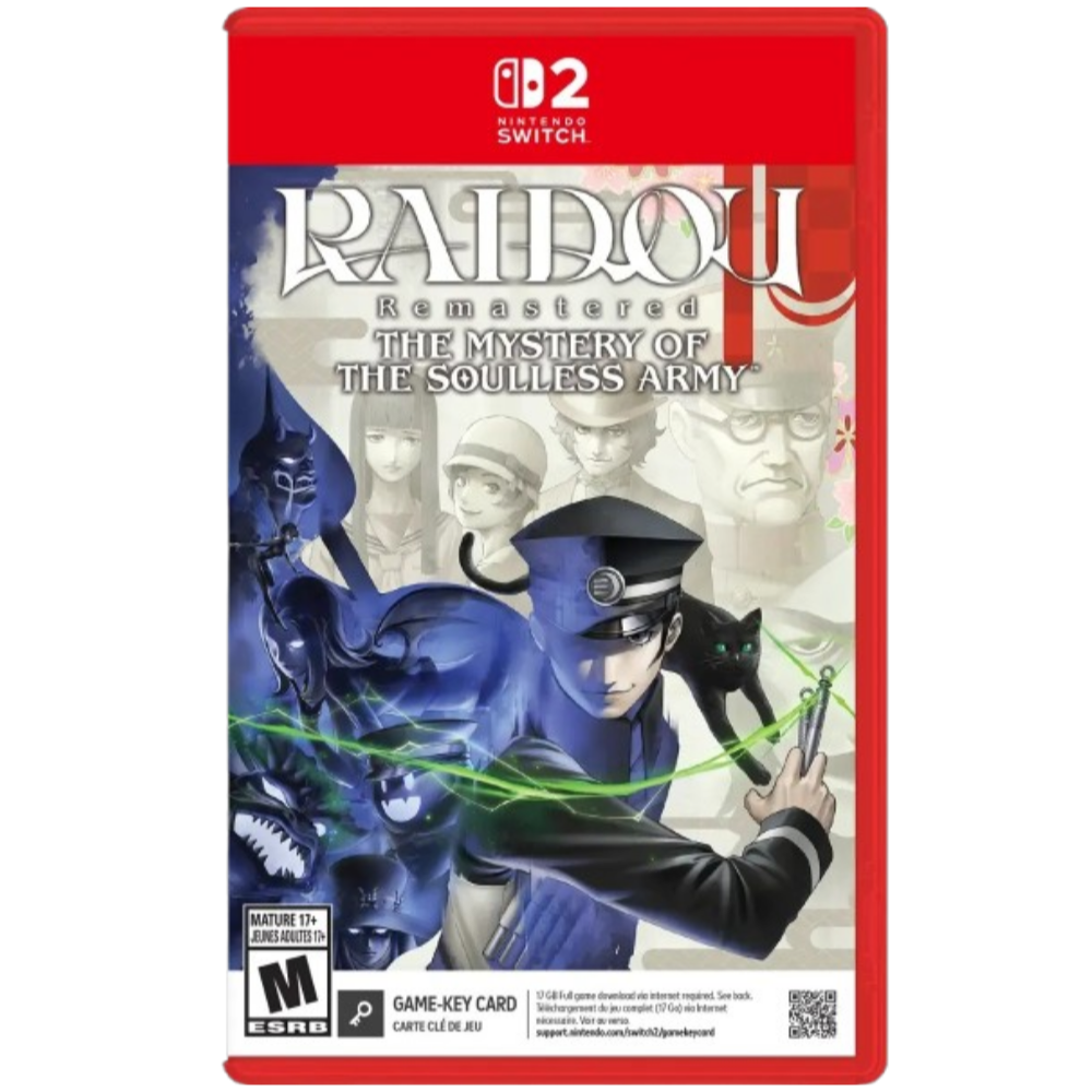 RAIDOU Remastered - The Mystery of the Soulless Army - Nintendo Switch 2 | TekChoice Electronics RAIDOU Remastered - The Mystery of the Soulless Army - Nintendo Switch 2 | TekChoice Electronics