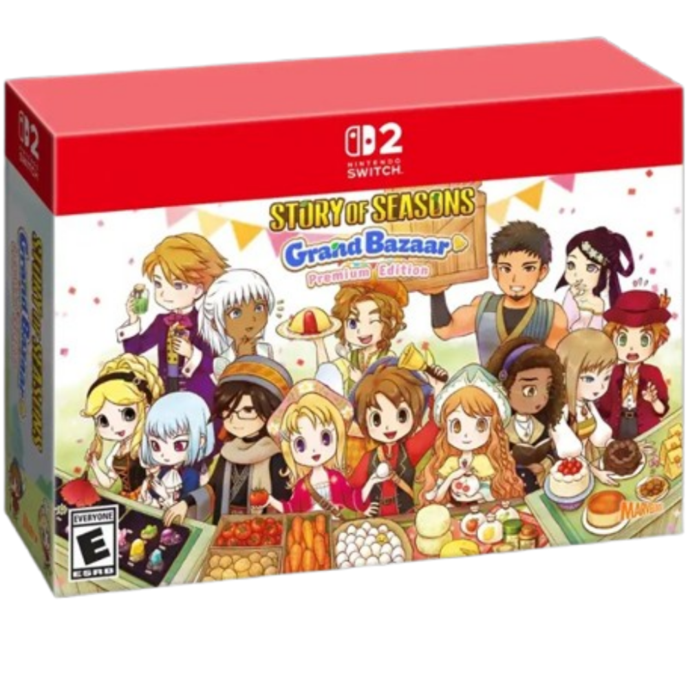 Story of Seasons Grand Bazaar - Premium Edition - Nintendo Switch 2 | TekChoice Electronics Story of Seasons Grand Bazaar - Premium Edition - Nintendo Switch 2 | TekChoice Electronics