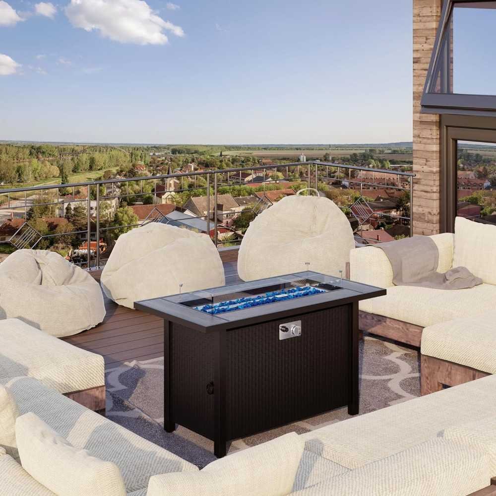 45 Inch Propane Fire Pit Table | TekChoice Electronics