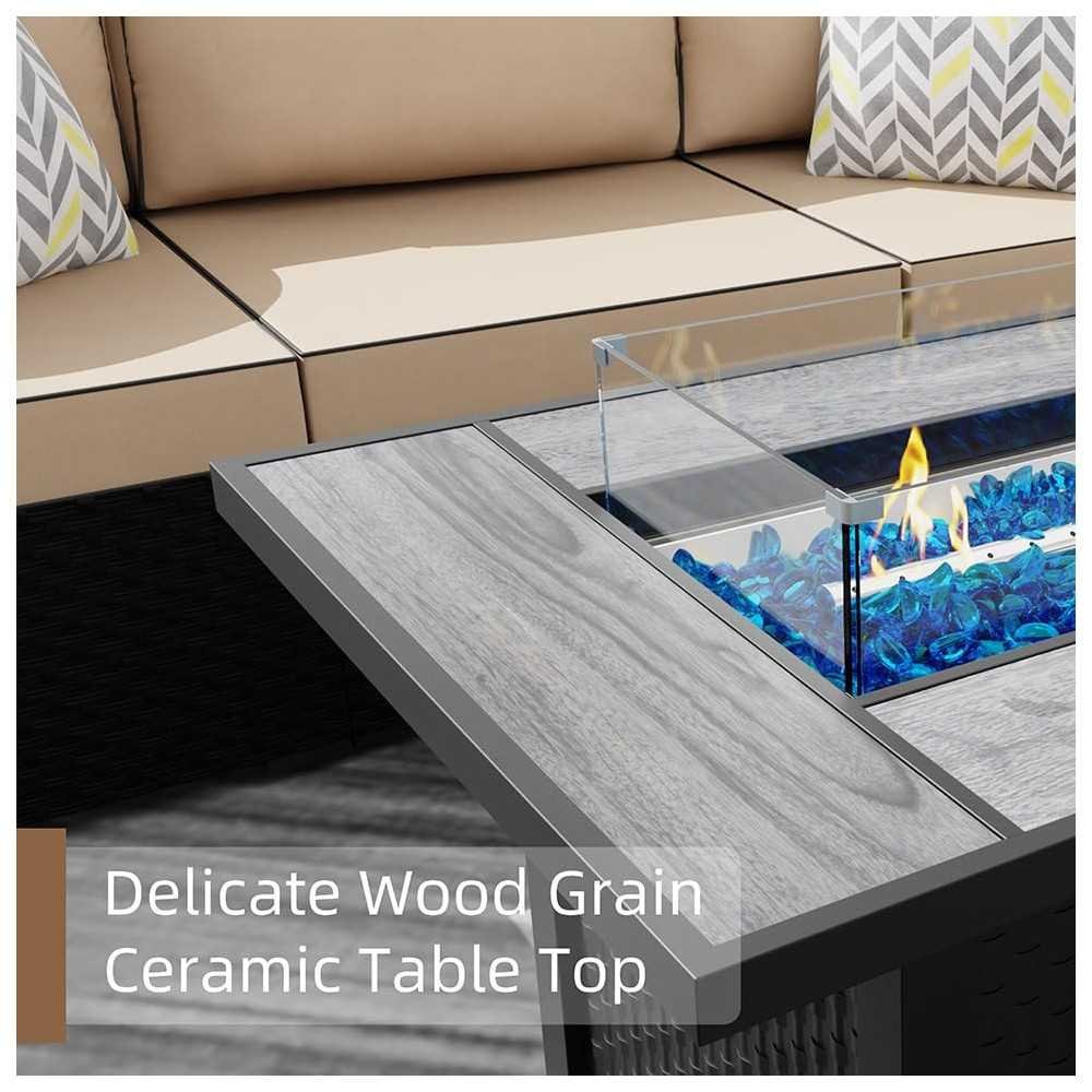 45 Inch Propane Fire Pit Table | TekChoice Electronics