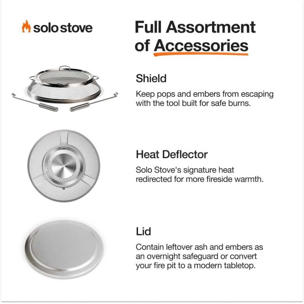 Portable Fire Pit with Stand for 4-6 People | TekChoice Electronics